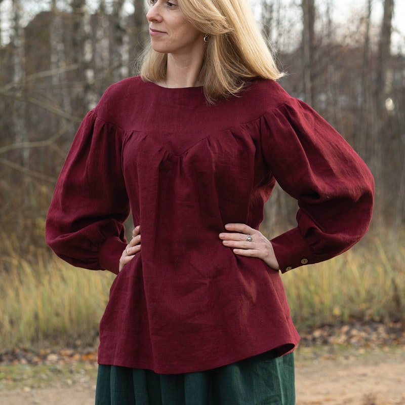 Peasant Blouse - Etsy UK