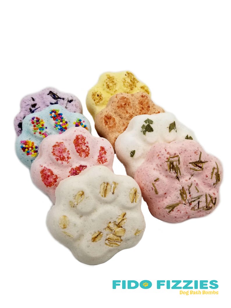 Dog Bath Bomb Set Pawfection Variety Pack Etsy