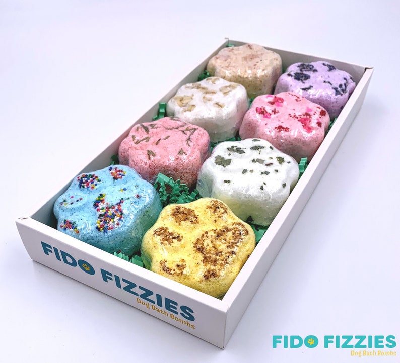 Dog Bath Bomb Set Pawfection Variety Pack Etsy