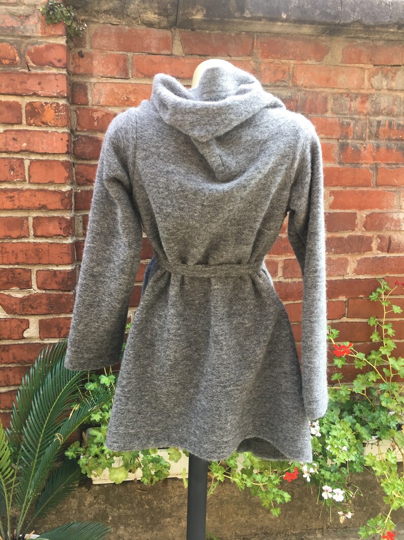 Blanket Wrap Coat Wool Cardigan Square Coat Wool Wrapped Etsy