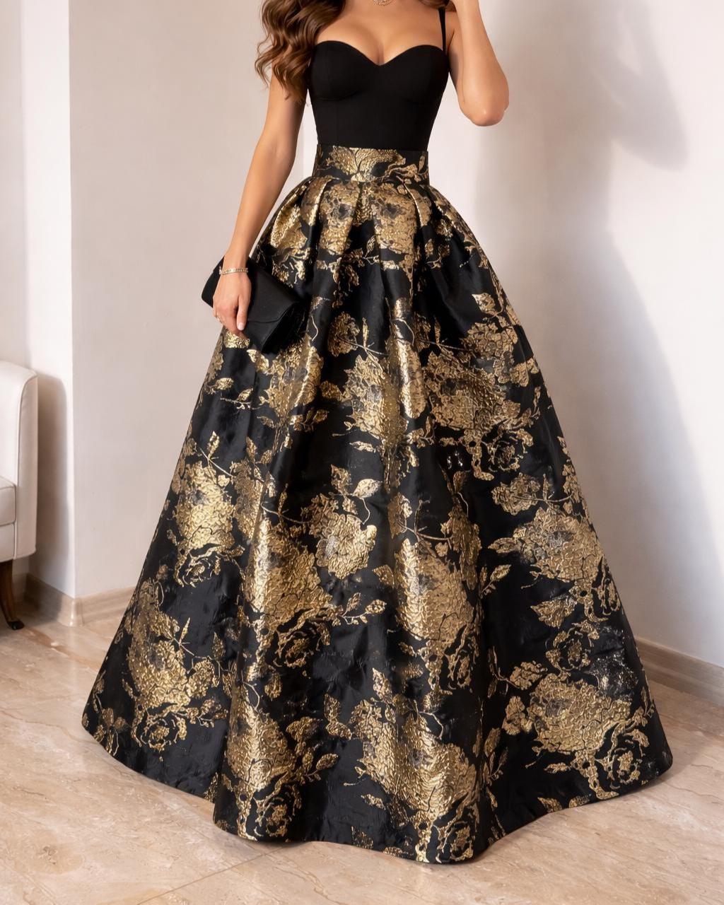 gold dress with open back Sherri Hill Sequin Open Back Prom Dress 54912 Ivory/Silver/Gold / 0 main image 0