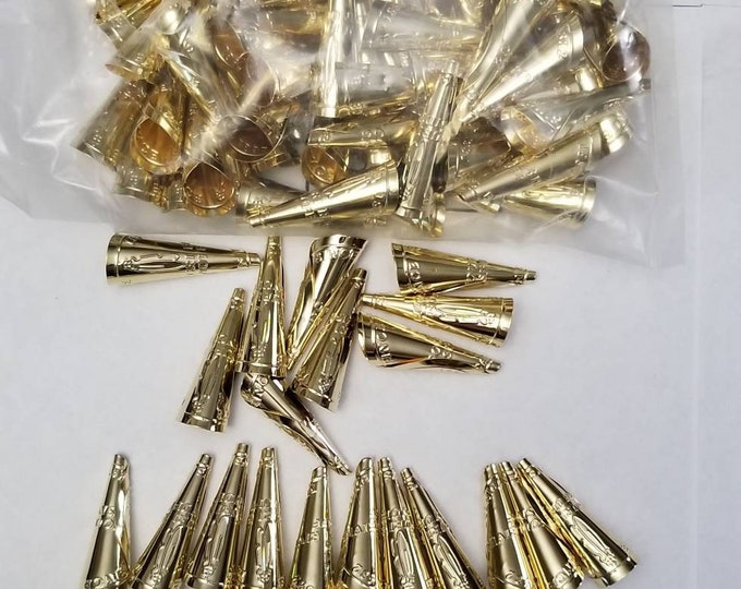 Jingle Dress Cones Gold Child Size Etsy