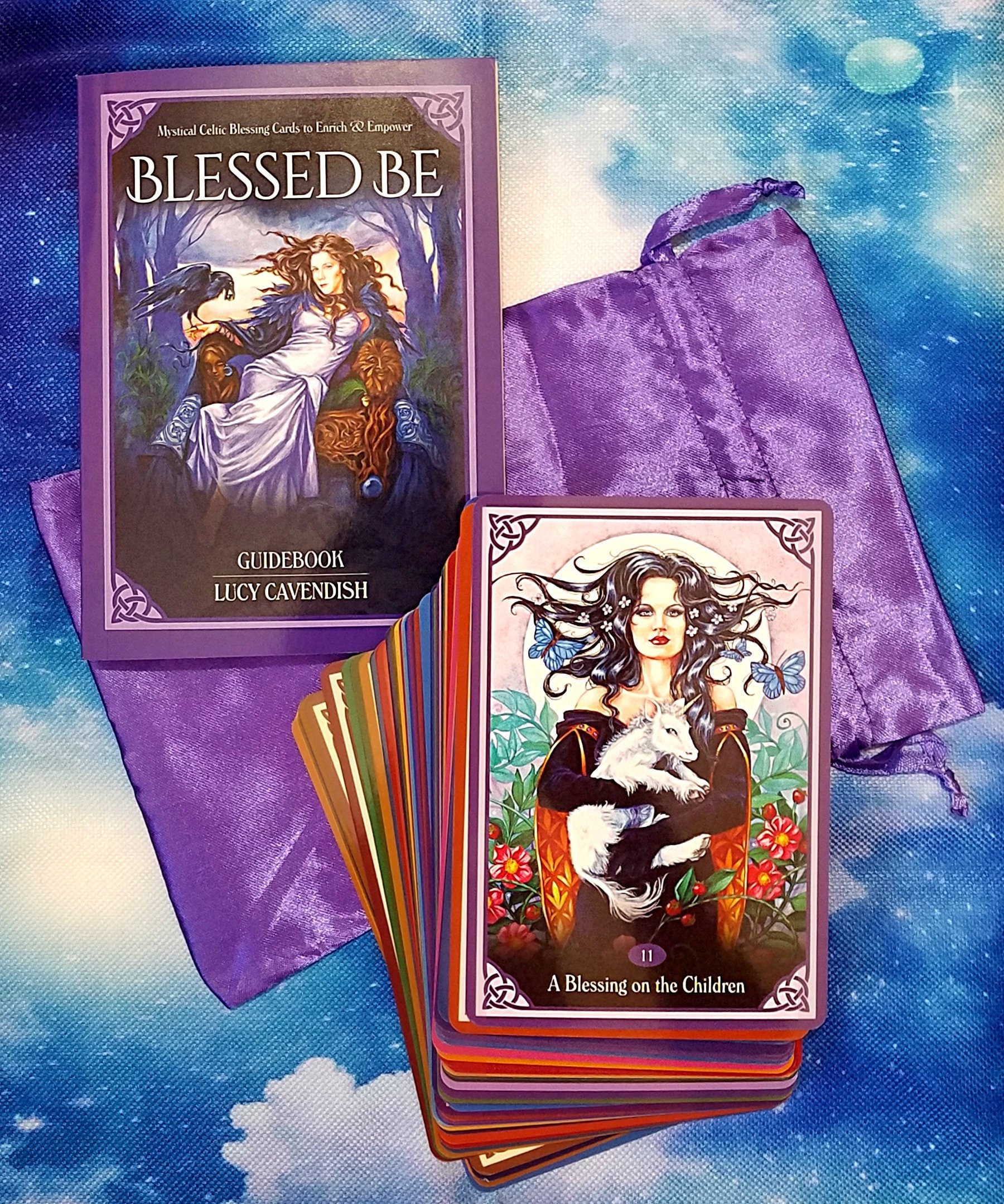 Celtic BLESSED BE Oracle Card Deck by Mystic Lucy Cavendish - Etsy