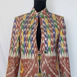 Ikat jacket