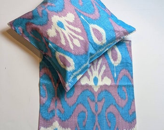 Silk Ikat pillowcase