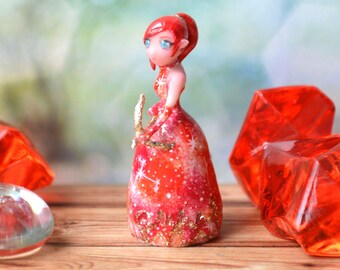 Sagittarius. The element of fire, handmade dolls, miniature dolls, fantasy art, Tiny doll, cute toy, dollhouse toy, home ornaments, dolls