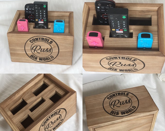 Personalized Remote Control Holder