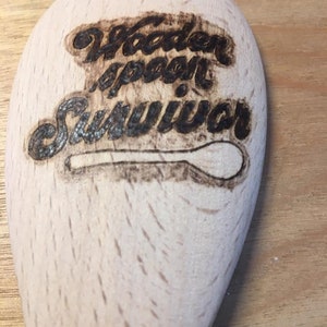 Wood Burned Cooking Spoons, Funny Sayings, Whipping Cookies and Lil Asses image 5