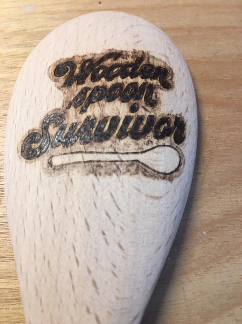 Wood Burned Cooking Spoons, Funny Sayings, Whipping Cookies and Lil Asses image 5