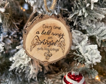 It's a Wonderful Life, Christmas Ornament, Wood burned Christmas ornament, Classic Christmas, Christmas Wood Ornament, Gift Tag add on