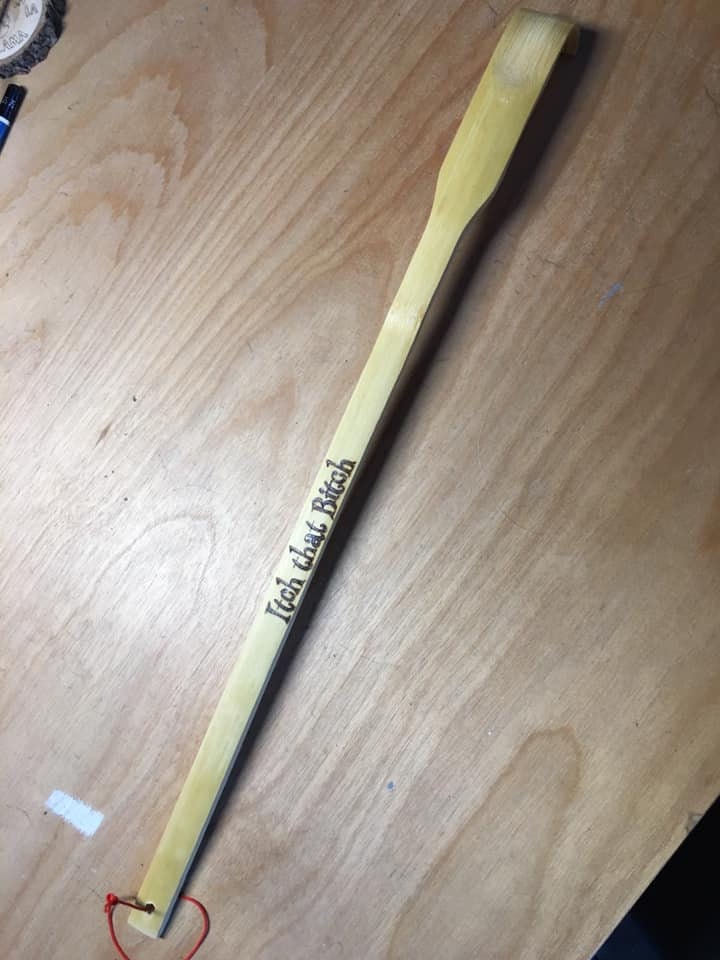 Back Scratchers Wood Burned Novelty Quotes Customizable Etsy