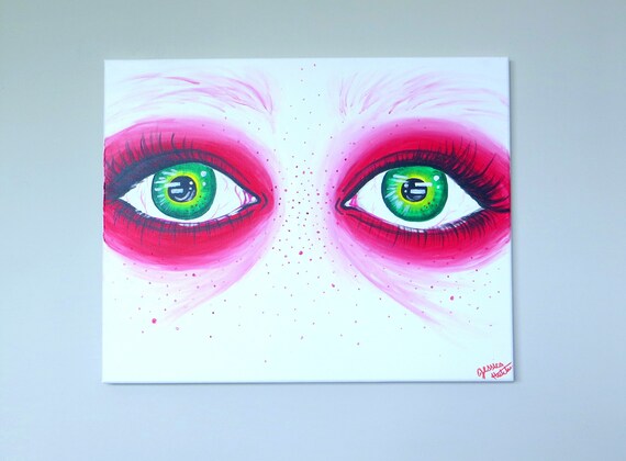 Realistic Eye Painting By Simon Hennessey 2