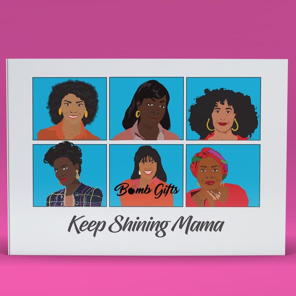 Black Mothers Day Cards, Jennifer Lewis, Black grandmother, Black-ish, Celebrity mothers day card, Black Auntie, Black Art,Tracee Ellis Ross