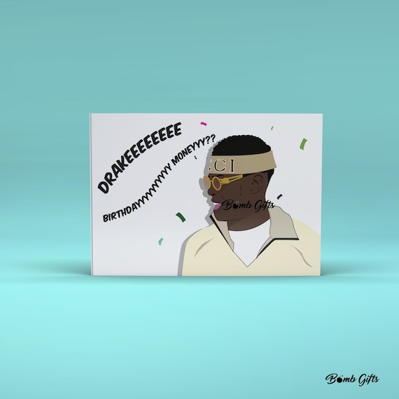Soulja Boy Birthday Card Big Draco Drake 21st Birthday | Etsy