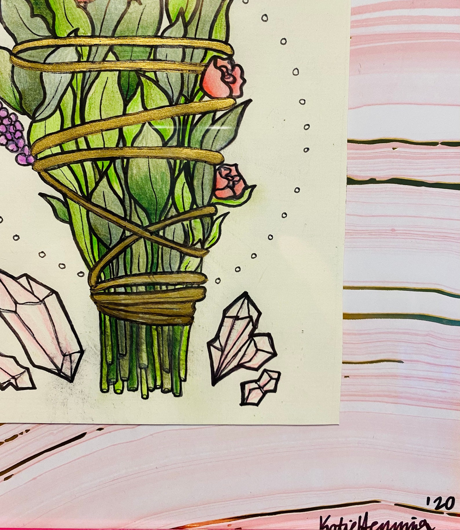 sage bundle drawing