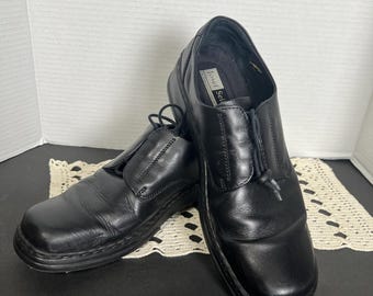 Josef Seibel Shoes Leather Comfort Lace Up Walking Shoes Germany 41 Blacklace up