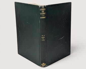 Antique The Emphasized Bible Volume 2 Samuel Psalms Joseph Bryant Rotherham 1902