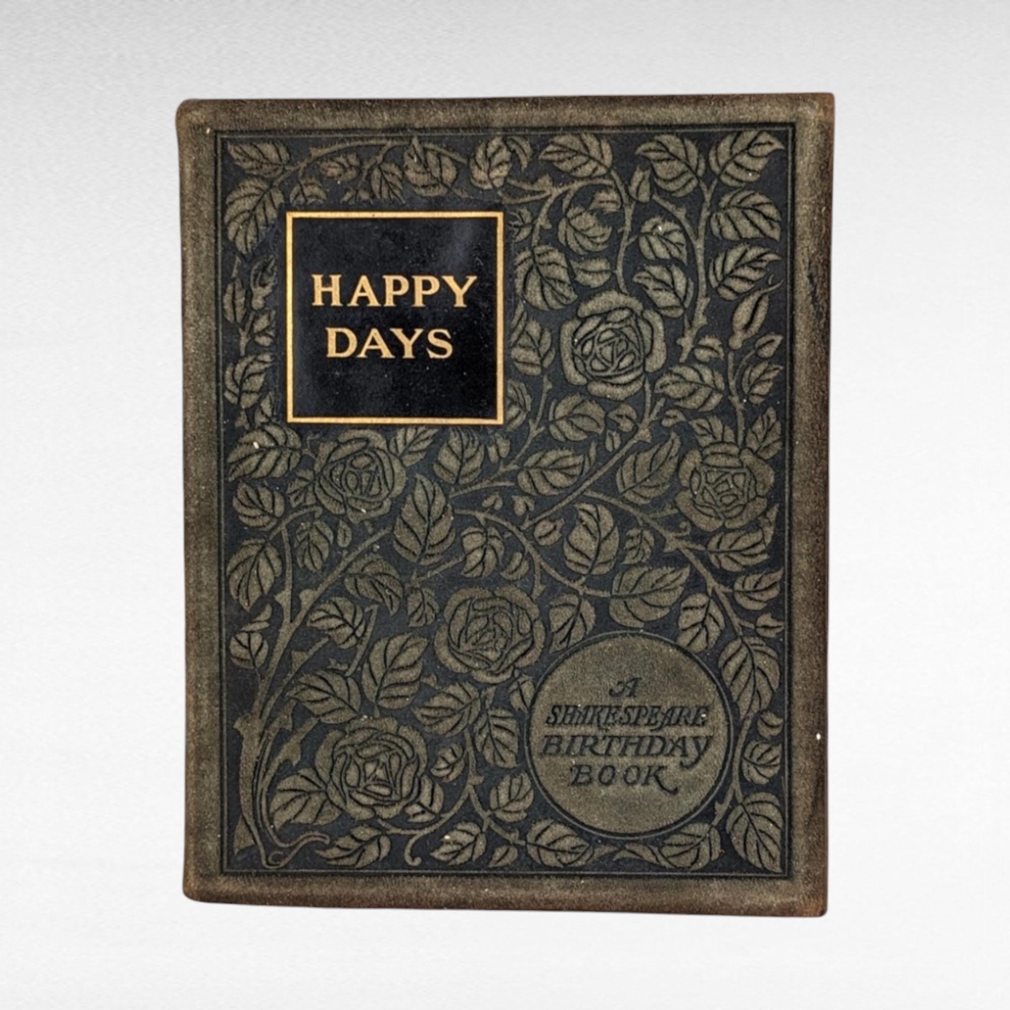 【超貴重】（溜め息がでる美しい装飾）シャイクスピア・アンティーク本 Antique shakespeare birthday book - Etsy 日本