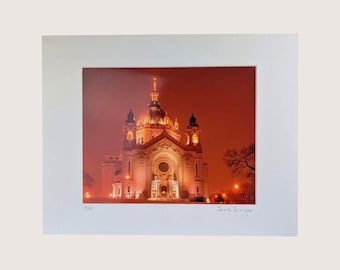 Vintage Saint Paul Cathedral Print, Signed James Reininger Architectural Photography
