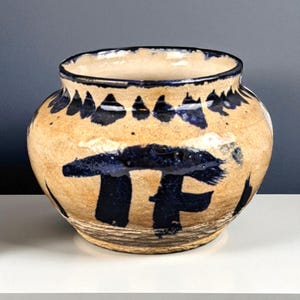 Senty Studio Pottery Bowl | Signed Ceramic Bowl | Vintage Art Pottery | Unique Decor