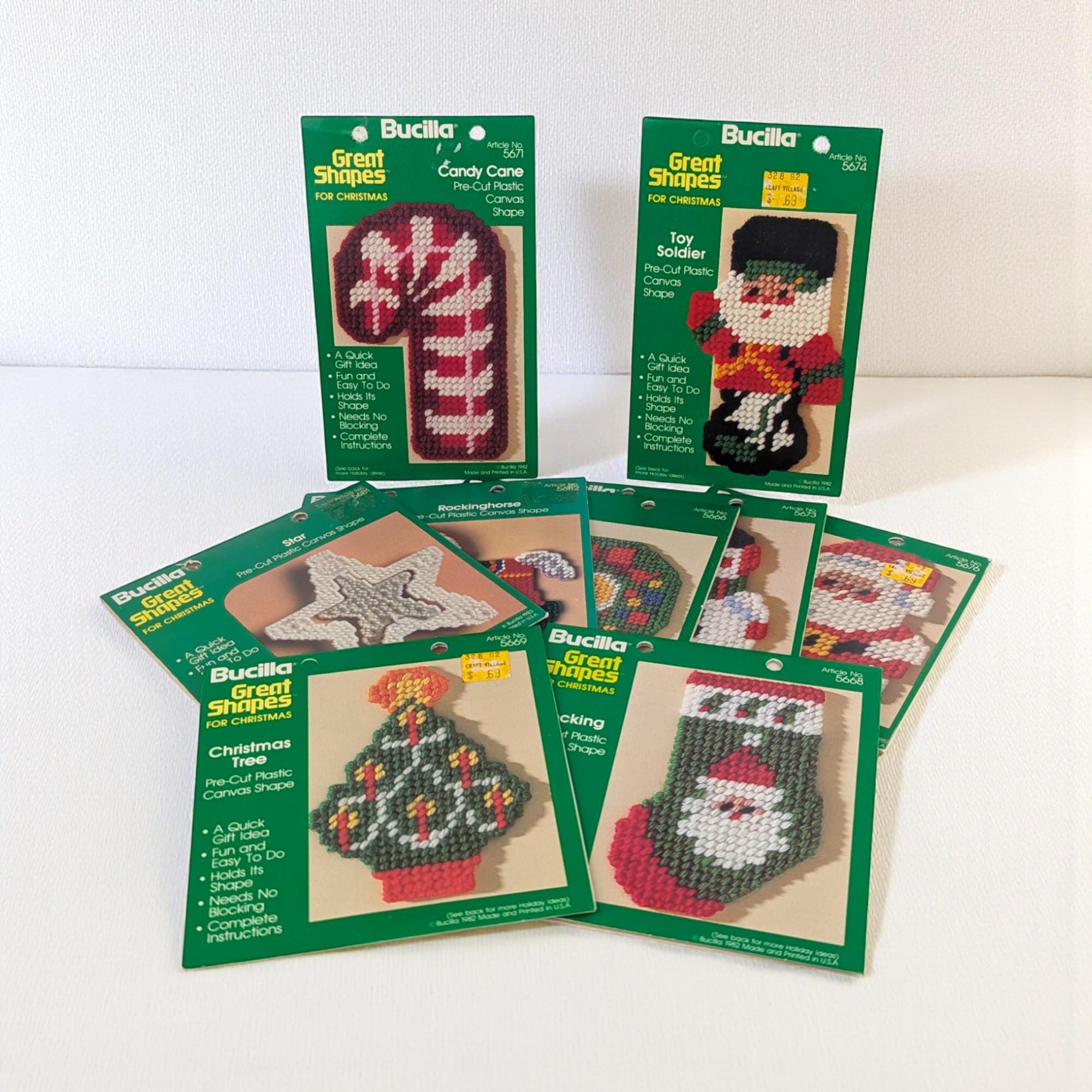 Kit Point De Croix Bucilla Sur Canevas Plastique - Motif Canards, 5x34 Pouces - Vintage