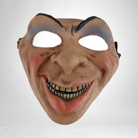 Vintage Rubber Male Face Mask - image 2
