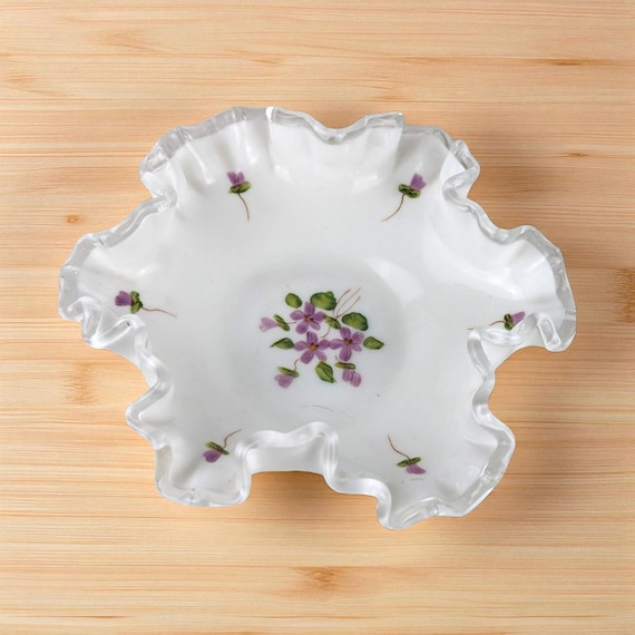 フェントン Fenton シルバークレスト バイオレット フラワーベース