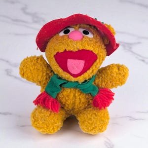 Vintage 1987 McDonald&#39;s Fozzie Bear Plush: Jim Henson Muppets Toy
