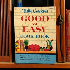 1954 Betty Crocker Cookbook: Vintage Spiral-Bound Mid-Century Recipes
