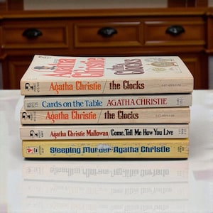 Vintage Agatha Christie Paperback Set: 4 Mystery Novels