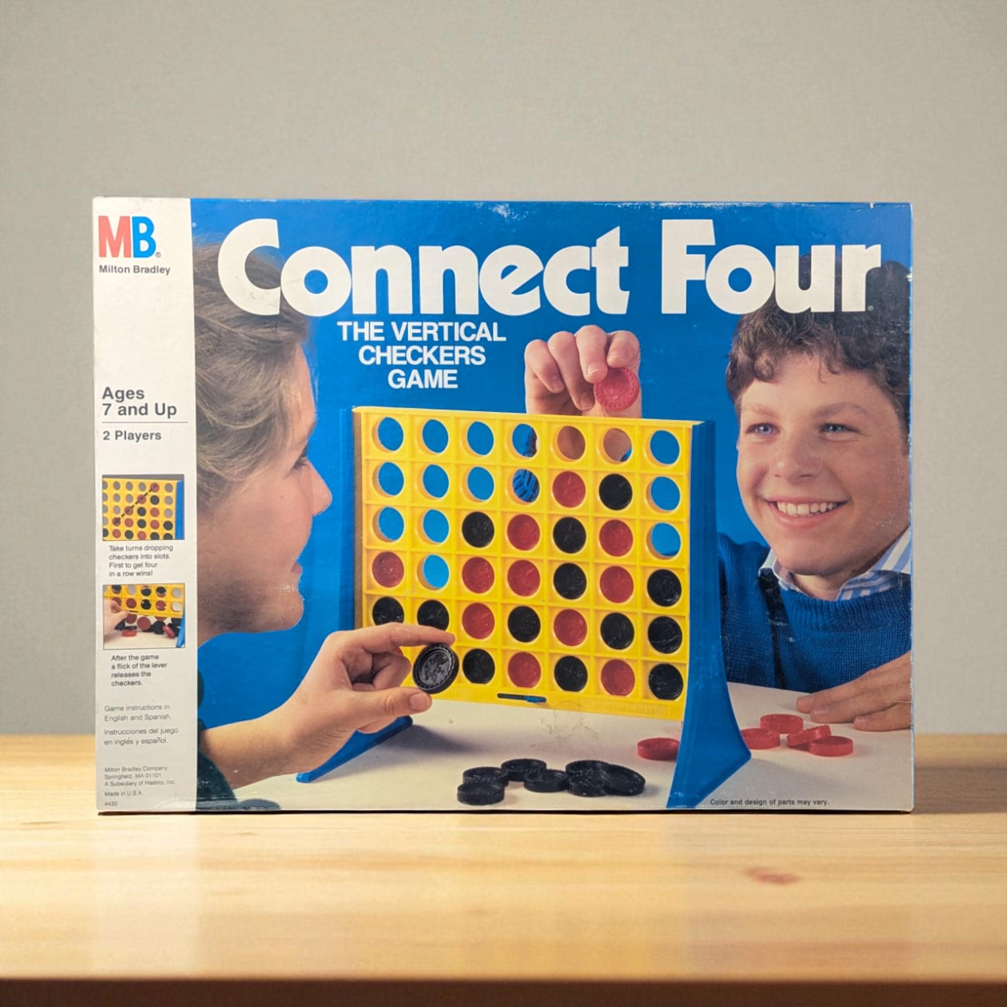Vintage 1990 Connect Four Game: Complete Classic Family Strategy