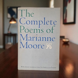 Vintage Marianne Moore: Complete Poems, 1967 Hardcover with Dust Jacket
