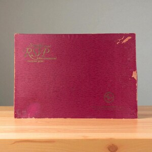 Vintage 1966 Scrabble RSVP Game: Complete Retro Family Board Game