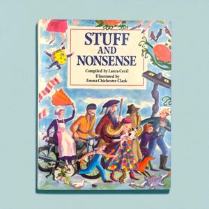 1989 Stuff and Nonsense, Laura Cecil, Children&#39;s Book, Illustrated, Vintage Hardcover, Gift for Kids, Bedtime Stories, Nursery Decor
