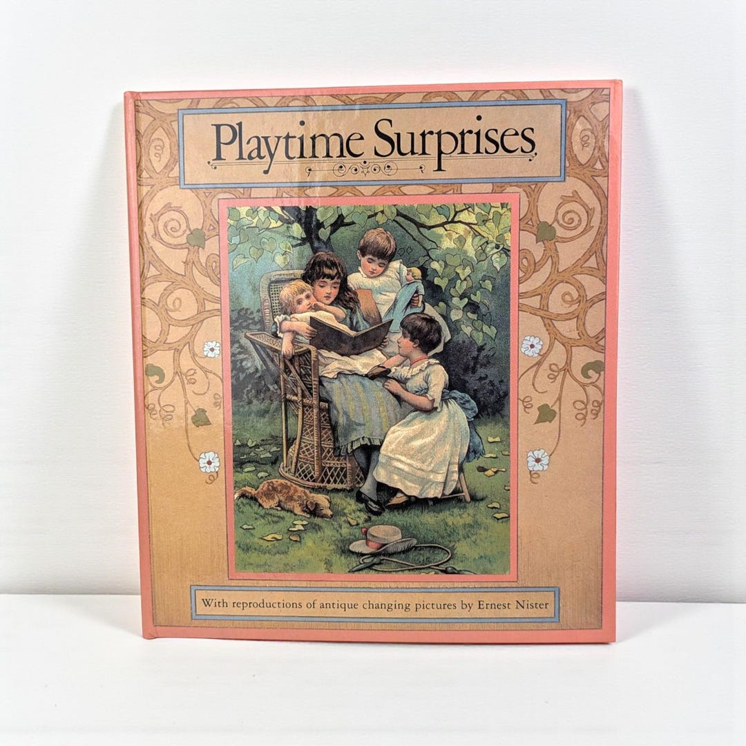 Playtime Interactive 1985 Playtime Surprises Interactive Hardcover Book - Etsy