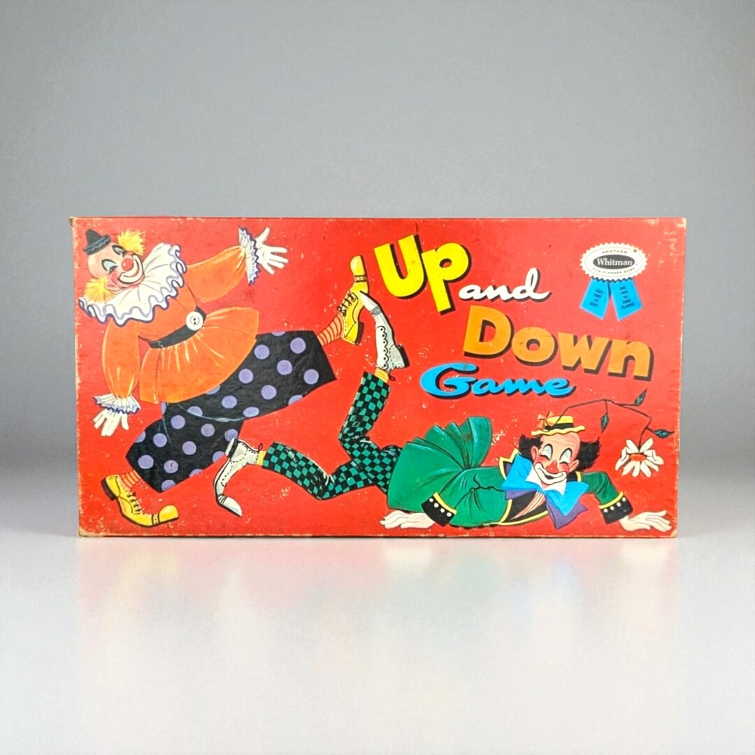 1950s Whitman up and Down Board Game - Etsy