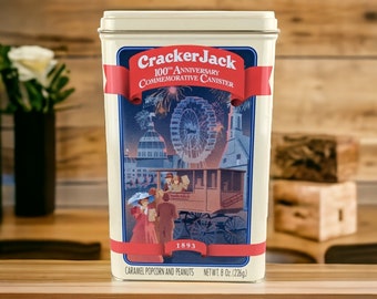 1993 Cracker Jack 100th Anniversary Tin