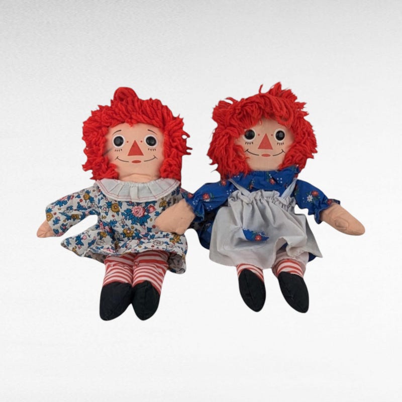 Red Rgdoll Red Hair Rag Doll - Etsy