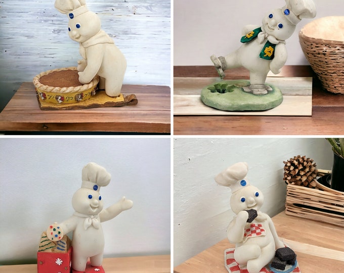 1997 Danbury Mint Pillsbury Doughboy Calendar Figurine Your Choice of