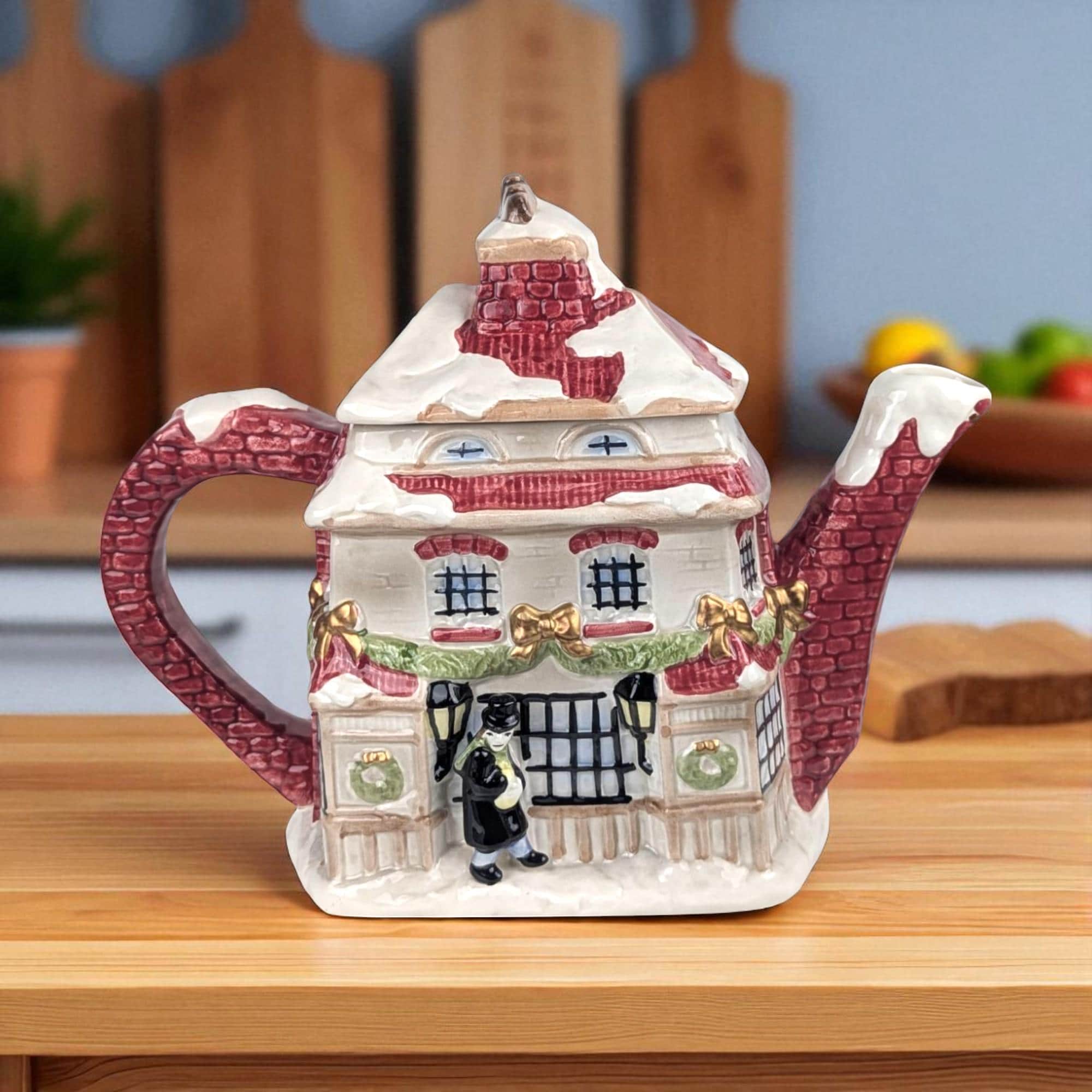 Dickens Teapot - Etsy