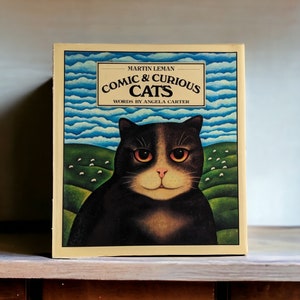 Vintage Comic and Curious Cats, Martin Leman Hardcover Book