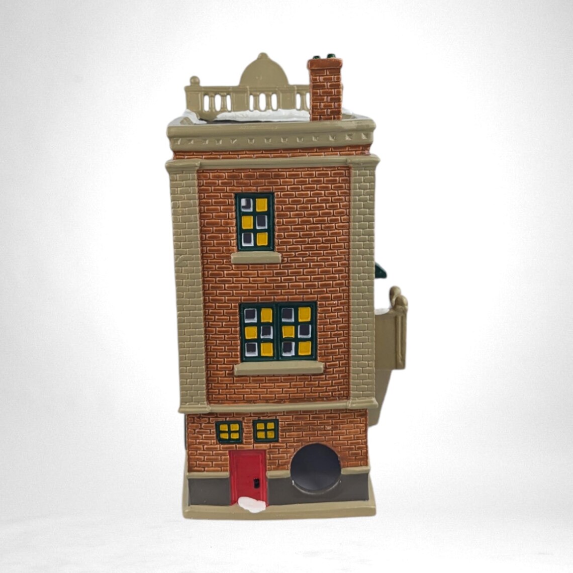 Vintage 1990 Department 56 Main Street Hardware Original Snow Village
