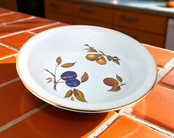 ロイヤルウースター　エベシャム　ゴールドキッシュディッシュ　お皿　大皿 ロイヤルウースター エベシャム ゴールドキッシュディッシュ お皿 大皿