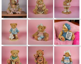 Charming Vintage Cherished Teddies Figurines - Choose Your Favorite