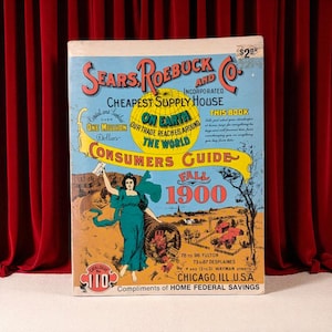 Vintage 1970 Sears Catalog Reproduction: Americana History Collector&#39;s Book