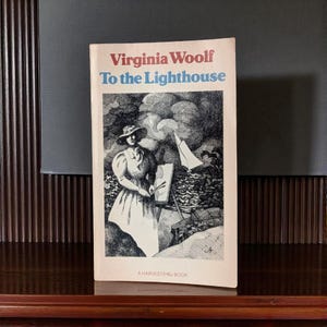 Vintage To the Lighthouse von Virginia Woolf, Softcover, klassische Literatur, Bloomsbury Group, literarisches Geschenk