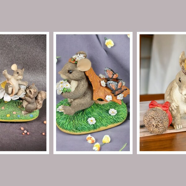 Charming Tails Mouse Figurine, Choose Your Favorite