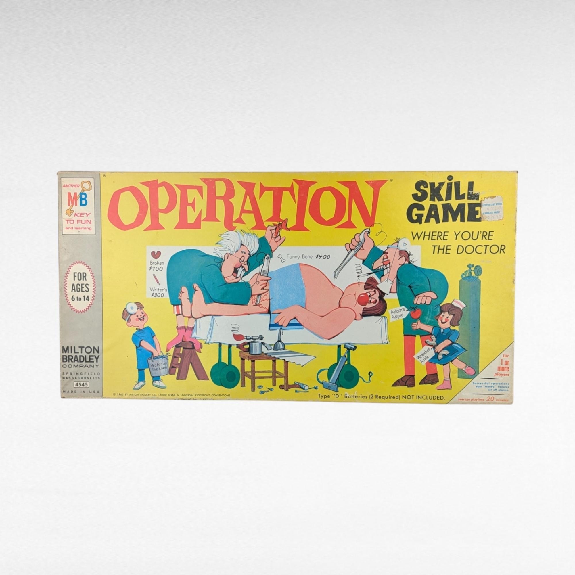Operation Game 1965 - Etsy