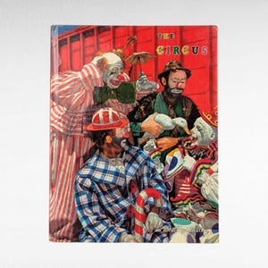 1961 Ideals Circus Children&#39;s Book: Vintage Hardcover, Van B. Hooper
