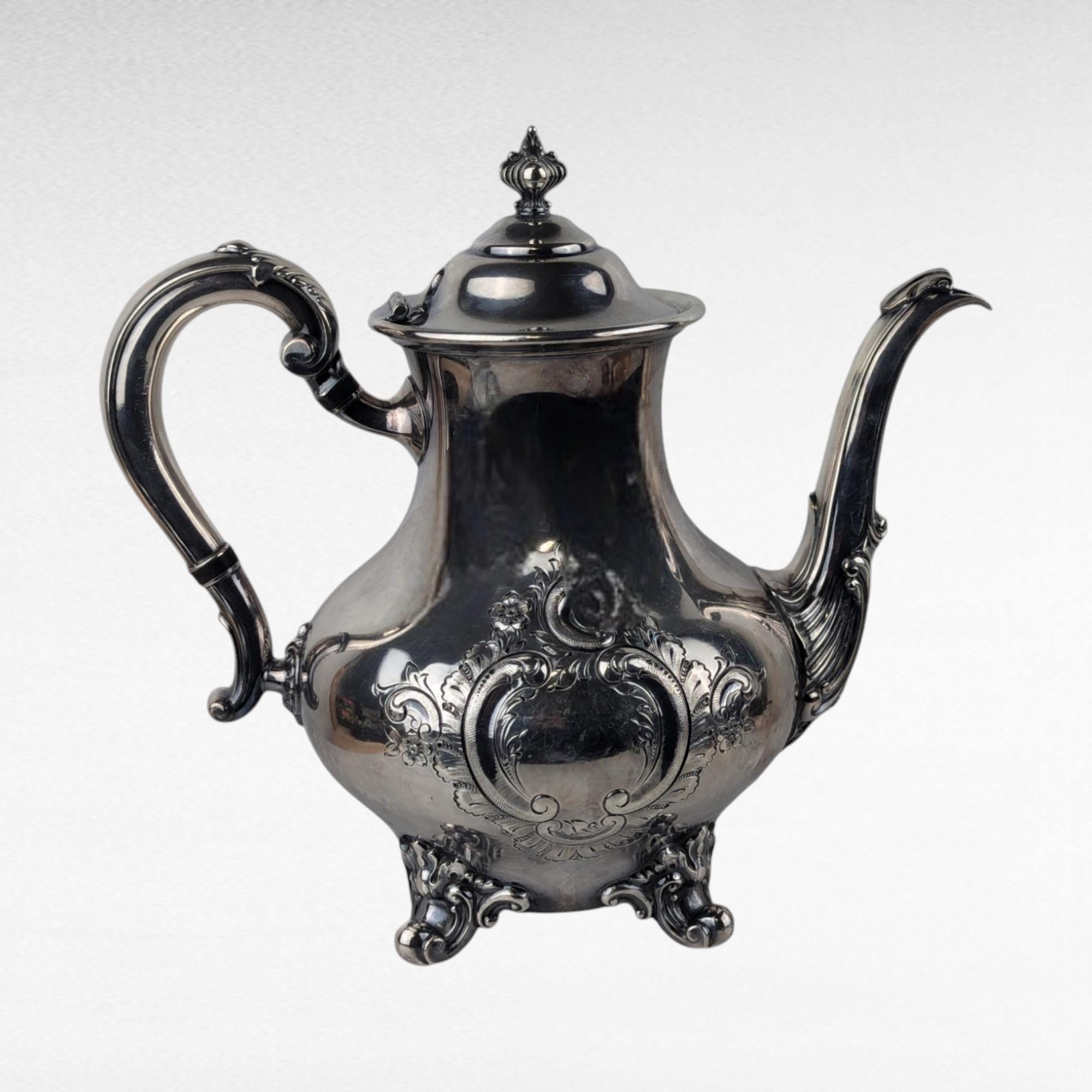 Reed Barton Teapot - Etsy